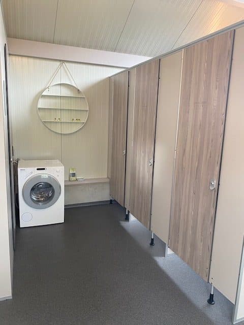 Nieuwe sanitaire ruimte op Minicamping De Hane